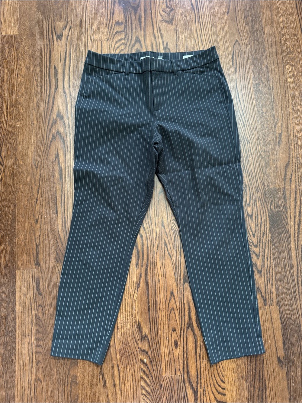 😜😜 OLD NAVY dark Grey Pinstripe Women's Dress Pants